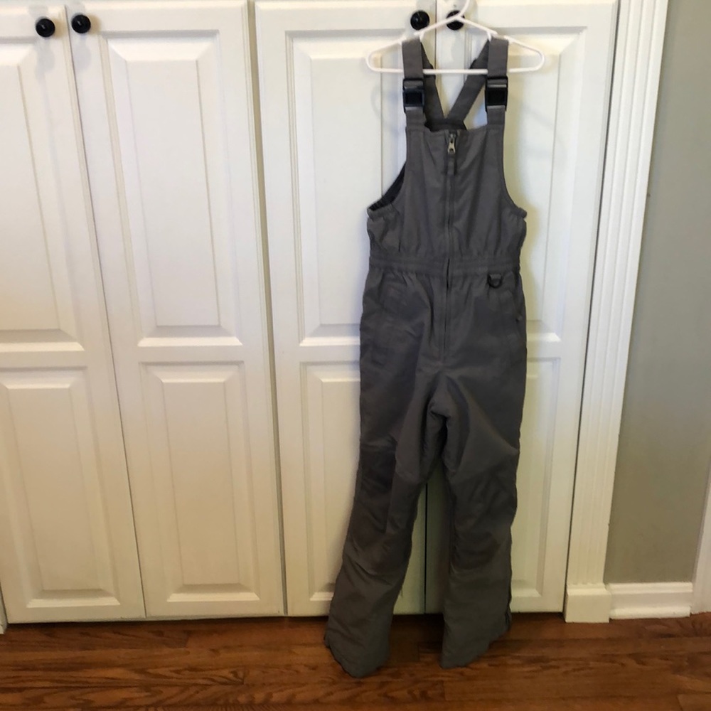 Kids Squall Waterproof Insulated Iron Knee Snow Bibs / Snow Pants